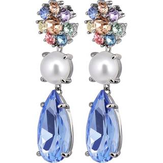 DYRBERG/KERN MISIA ØRERING 460514 (Silver, Blue, ONESIZE)