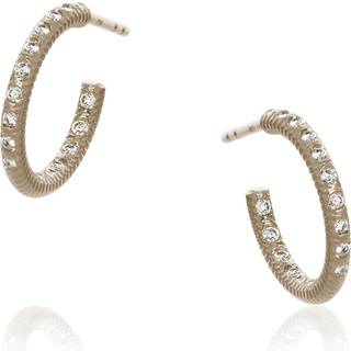 Dulong Esme Galaxy Øreringe · Lille, 18 k. hvidguld
