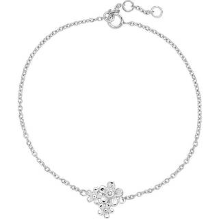 Lund Copenhagen armbånd i sølv med blomster