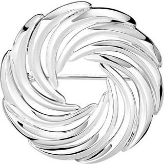 Lund Copenhagen broche i sølv, Ø 34