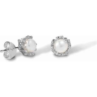 Blossom Copenhagen Sey Reef øreringe i sølv med ferskvandsperle