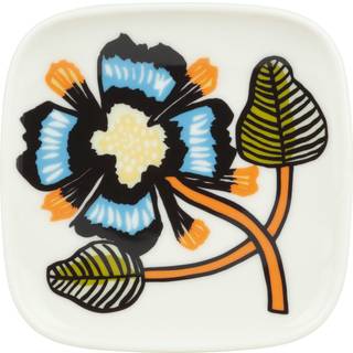 Marimekko Tiara Tallerken 10x10 Cm - Asietter Stentøj Hvid - 074561-126