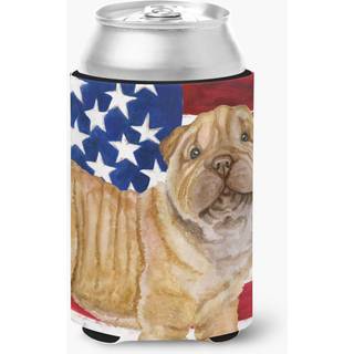 """" Caroline's Treasures Shar Pei Puppy Patriotic Decorative kan kramme multicolor """"
