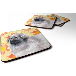 """" Caroline's Treasures Moskva Watchdog Fall Decorative Coasters multicolor """"