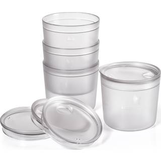 Light My Fire Tumbler with snap lid short 4-pack Transparent, OneSize