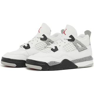 Jordan Brand Air Jordan 4 Retro OG “White Cement” (Toddler) White 26 - SUMMIT WHITE/FIRE RED - White - 26