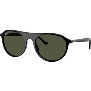 Ray-Ban RB2215F Asian Fit 901/31 56 Solbriller Mænd Black - Black - 56mm