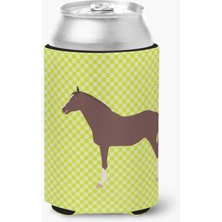 """" Caroline's Treasures English Thoroughblot Horse Green Decorative kan kramme multicolor """"