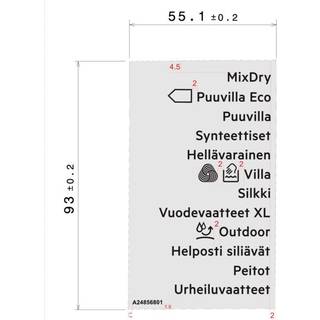 Electrolux programplade, knap, klæbestof 140248568010