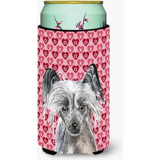 Kinesisk crested Valentins k?rlighed Tall Boy Beverage Isulator Beverage Isulator Hugger