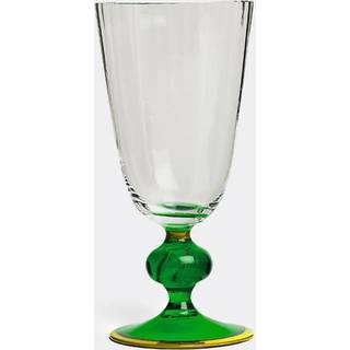 La DoubleJ Glassware - 'Perfetto' wine glass, green in GREEN 100% GLASS