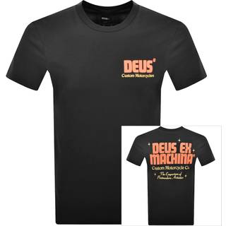 Deus Ex Machina Drop Down T Shirt Black
