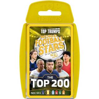 World Football Stars Top 200 - Pack 2 Top Trumps Card Game English