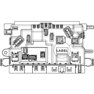 Electrolux ikke konfigureret elektronik, samling, EDR14,HP,B,COATED 140200738031