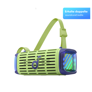 Soundcore Boom 3i bærbar trådløs højttaler (grøn)