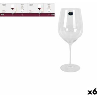 Sæt med vinglas Bohemia Crystal Uria Krystal (6 enheder)