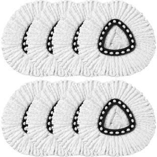 Homexcel Mop Udskiftningshoveder kompatible med O-CEDAR Easywring Spin MOPS 8 Pakkelige mikrofiber Spin Head Refills-Easy Cleaning Mop Head udski