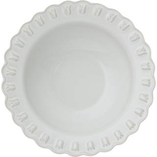 Potteryjo Tulipa Serveringsskål 30 Cm - Serveringsskåle Stentøj Hvid - 025511-V721