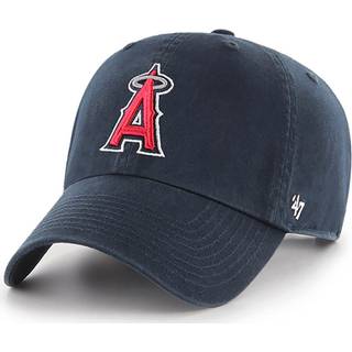 47 Brand MLB Alternativ farve Primært logo Oprydning Justerbar baseball Cap Hat Voksen One Størrelse passer til alle - Los Angeles Angels Navy