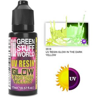 UV Resin 17ml Yellow - Glow in the Dark