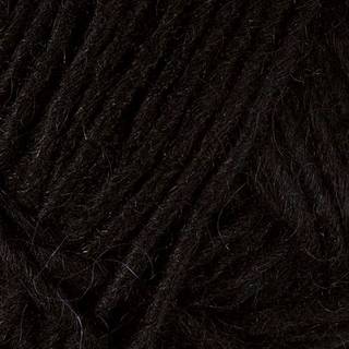 Istex Alafosslopi - 100 % Islandsk uld - Lækker kraftig kvalitet Sort 0059