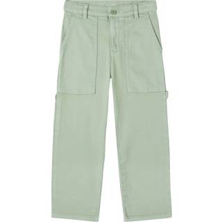 Stella McCartney Kids AppliquÃ© cotton-blend cargo pants - green - Y 5