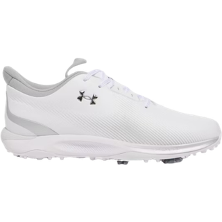 Under Armour Drive Fade Men's Golf Shoes White / White / Metallic Silver 46
