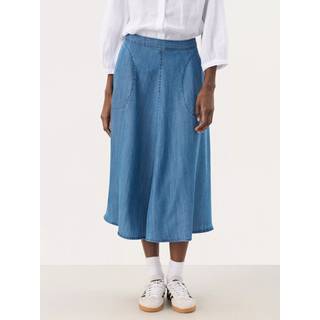 Part Two Pernillepw Sk Nederdele 30306819 Medium Blue Denim (38)