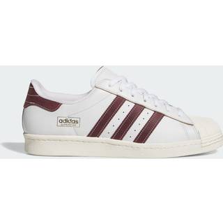 Superstar 80 ADV sko - Crystal White / Shadow Red / Off White - 41 1/3