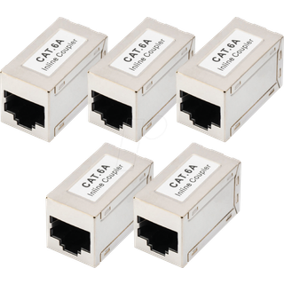 DIGITUS network coupler - Sølv