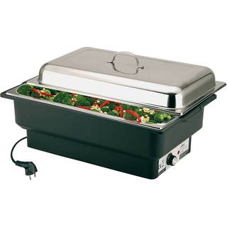 Chafing Dish elektrisk 8,5 liter i sort PP og rustfri stål