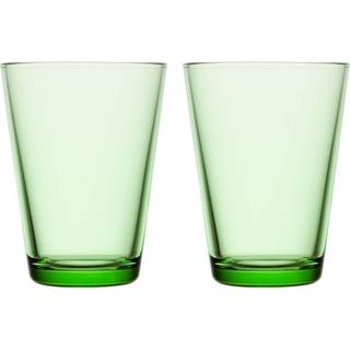 Iittala Kartio drikkeglas 40 cl 2 stk æblegrøn