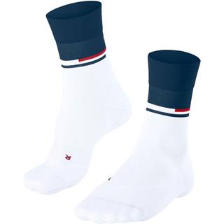 Falke RU Compression Stabilizing Compression Socks Men - White, Dark Blue, Size 44-45 - white