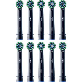 Oral-B CrossAction Tandbørstehoveder 10 stk. - sort