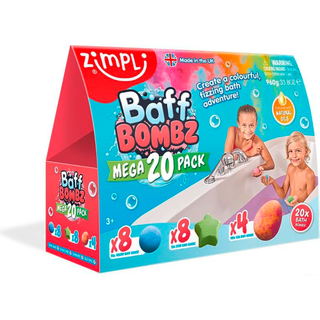 Zimpli Kids Baff Bombz Badebomber Mega Pack