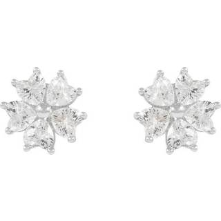 Snö Of Sweden Nisi Flower Earring Silver/Clear Onesize