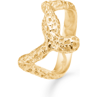 Studio Z Wild Cliff ring i forgyldt