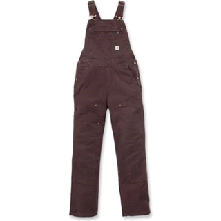 Carhartt Crawford Suspender Pants Women Dark Brown L