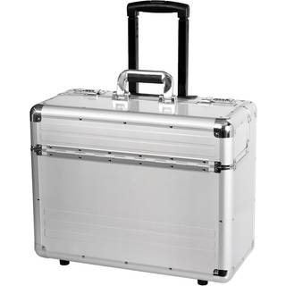 Pilotenkoffer Omega 17 Zoll Silber