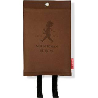Solstickan Design Solstickan brandtæppe læder 120x120 cm Mørkt læder
