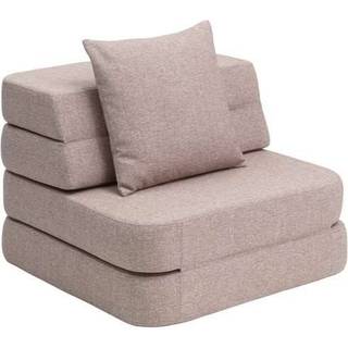 By KlipKlap KK 3 Fold Sofa Single Soft Rose - Regular