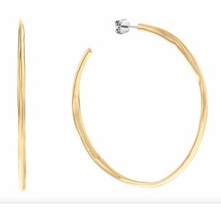 Calvin Klein MOLTEN PEBBLE Øreringe 18 kt. Forgyldt Rustfrit Stål 35000112 - Dame - Gold