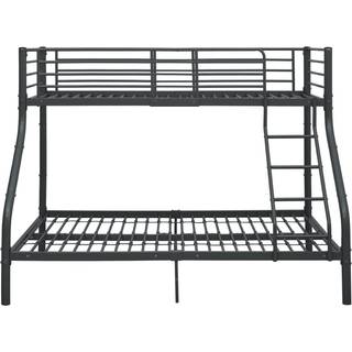 Sengestel Til Køjeseng 140X200 Cm/90X200 Cm Metal - Sort