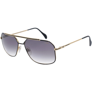 Cazal 9081 001 62 Solbriller Mænd Black - Gold Black - 62mm