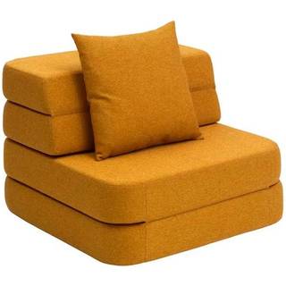 By KlipKlap KK 3 Fold Sofa Single Mustard - Regular