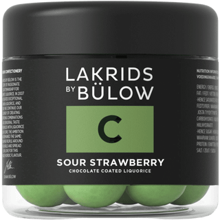 Lakrids by Bülow, Small C - Sour Strawberry, 125g