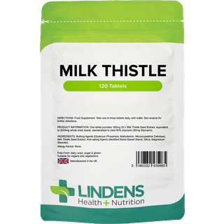 Milk Thistle (standardiseret) (120 veg. tabletter)