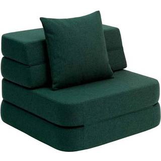 By KlipKlap KK 3 Fold Sofa Single Deep green - Regular