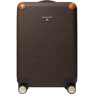 MK Logo Suitcase - Brown - Michael Kors - ONE SIZE