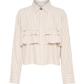 Karen By Simonsen Kbuda Nilla Shirt Bluser 10105372 Simply Taupe (42)